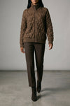 dazzling waves mohair blend cardigan