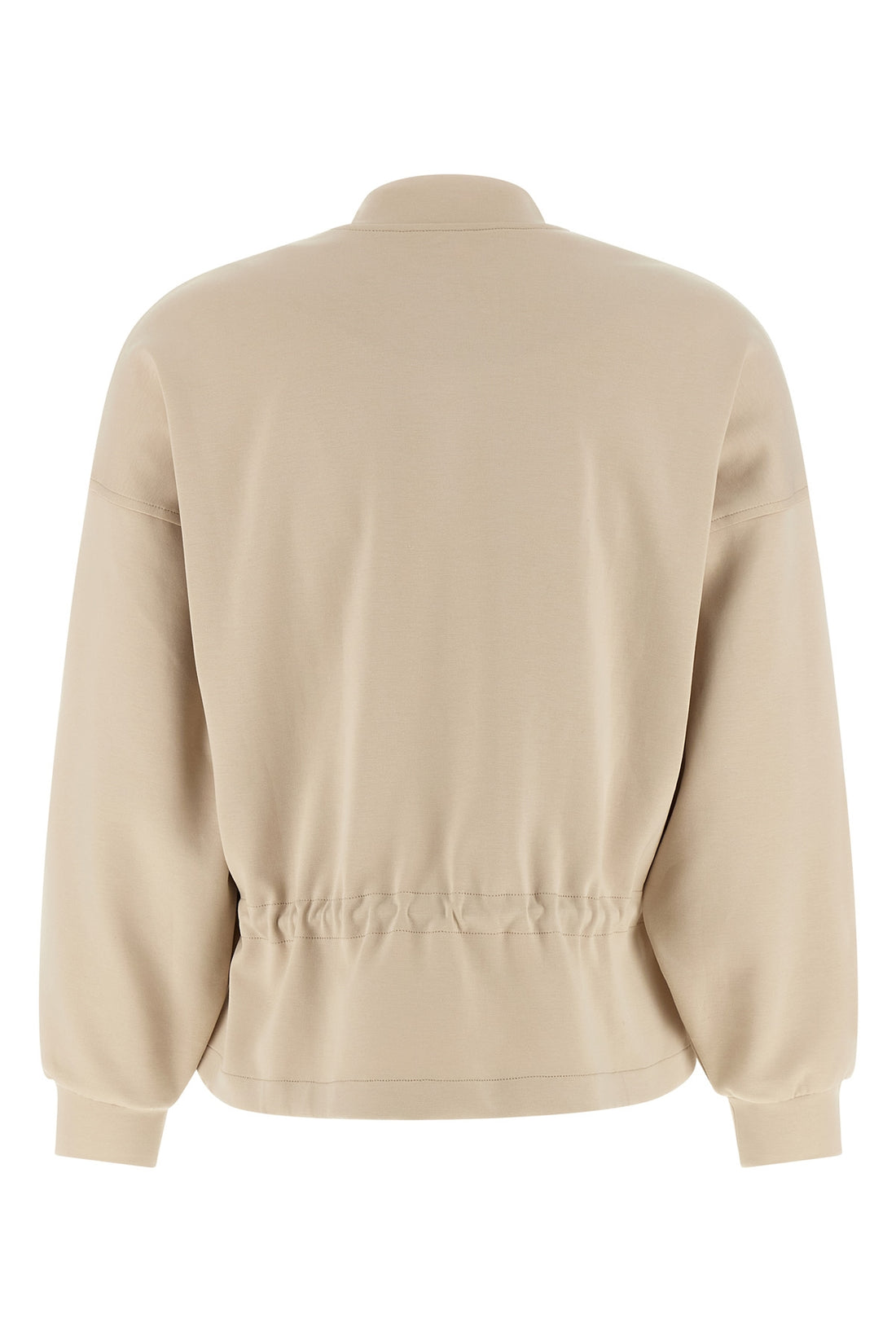MOORER 40 tija sweatshirt in interlock jersey of soft supima stretch cotton
