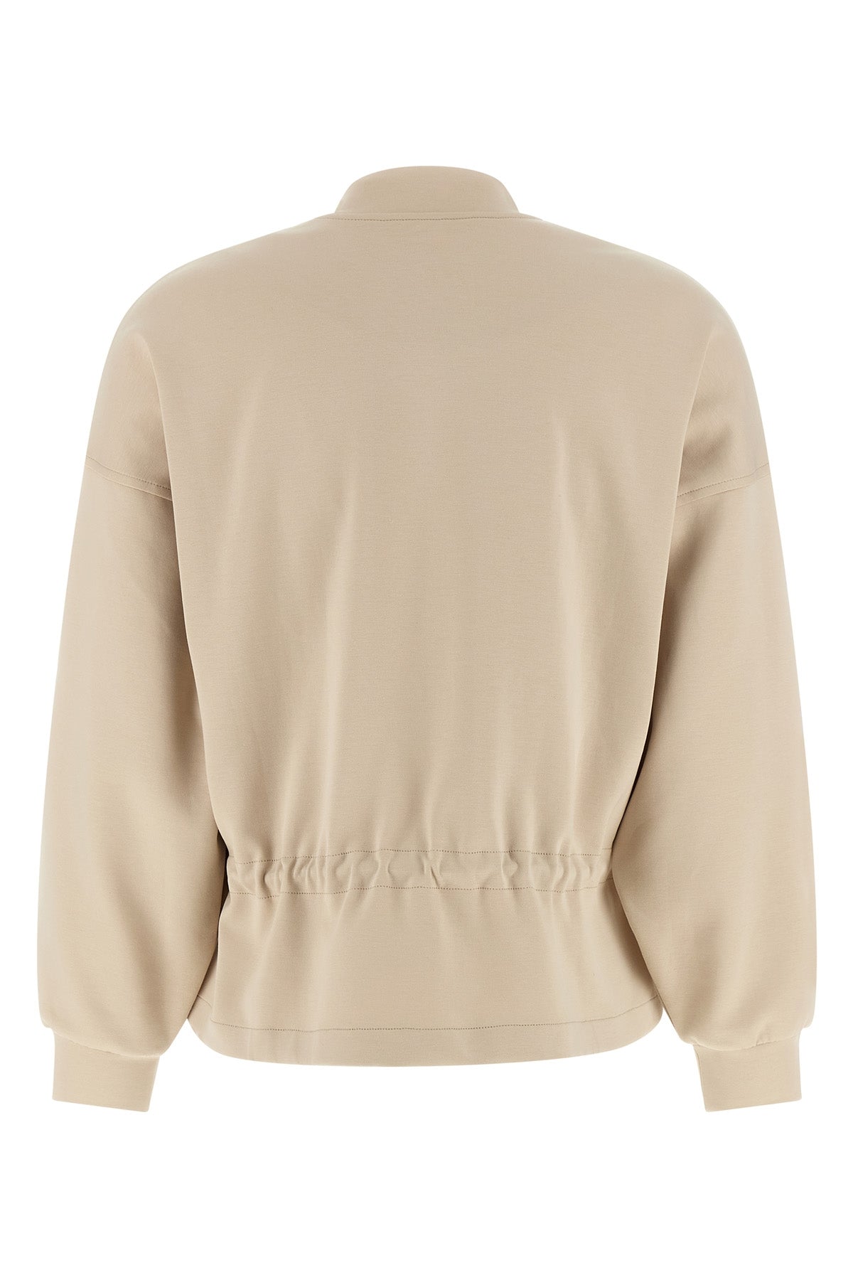 tija sweatshirt in interlock jersey of soft supima stretch cotton