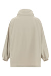 lehua jacket - acqua line in technical fabric