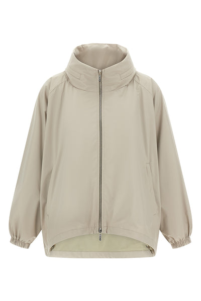 lehua jacket - acqua line in technical fabric