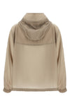 lumina wrinkled windbreaker in technical fabric