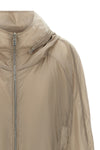 lumina wrinkled windbreaker in technical fabric