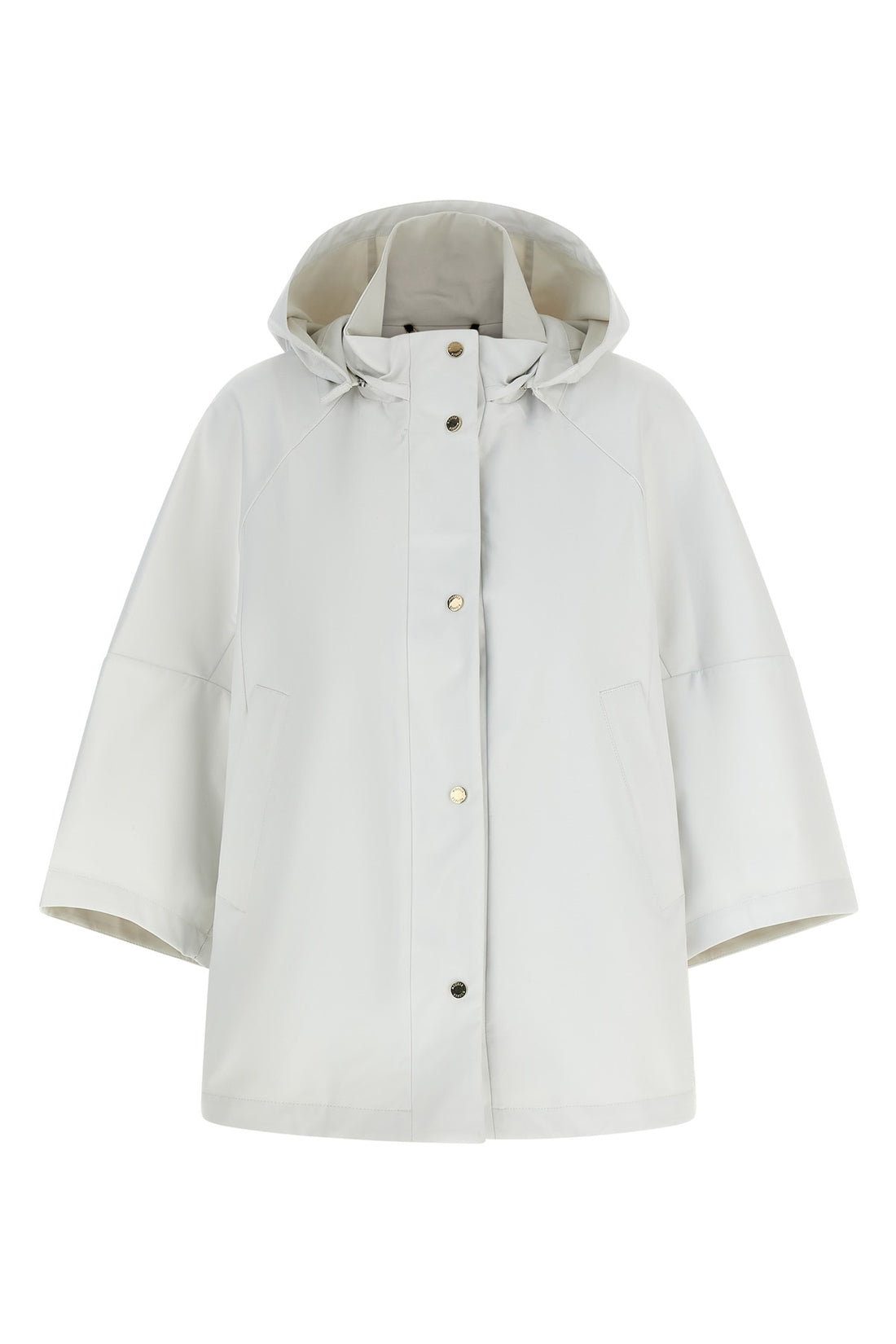 MOORER 38 florida jacket - acqua line in water-repellent technical fabric