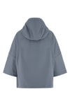 florida jacket - acqua line in water-repellent technical fabric