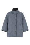 florida jacket - acqua line in water-repellent technical fabric