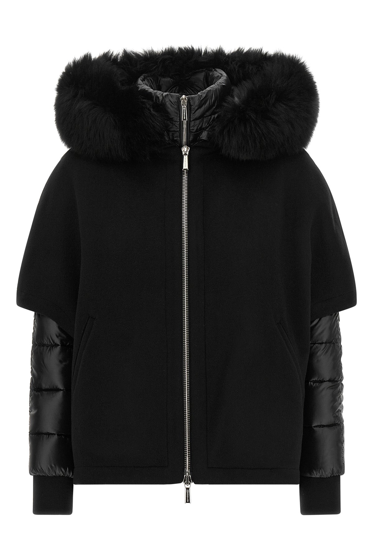 the moorer pegaso jacket redefines outerwear through an innovative three-in-on