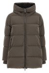 the carinzia moorer down jacket redefines outerwear through a structured silho