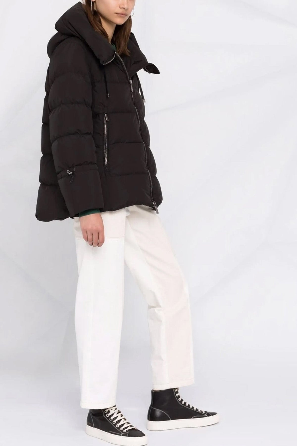 gadia down jacket in technical fabric