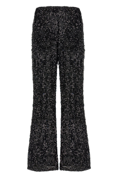 sequined lurex fabric moni pant
