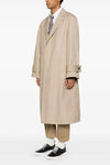 water repellent cotton trench coat