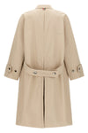 water repellent cotton trench coat