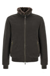moorers acqua bellati-mrw  boudin quilted goose down hybrid bomber jacket (
