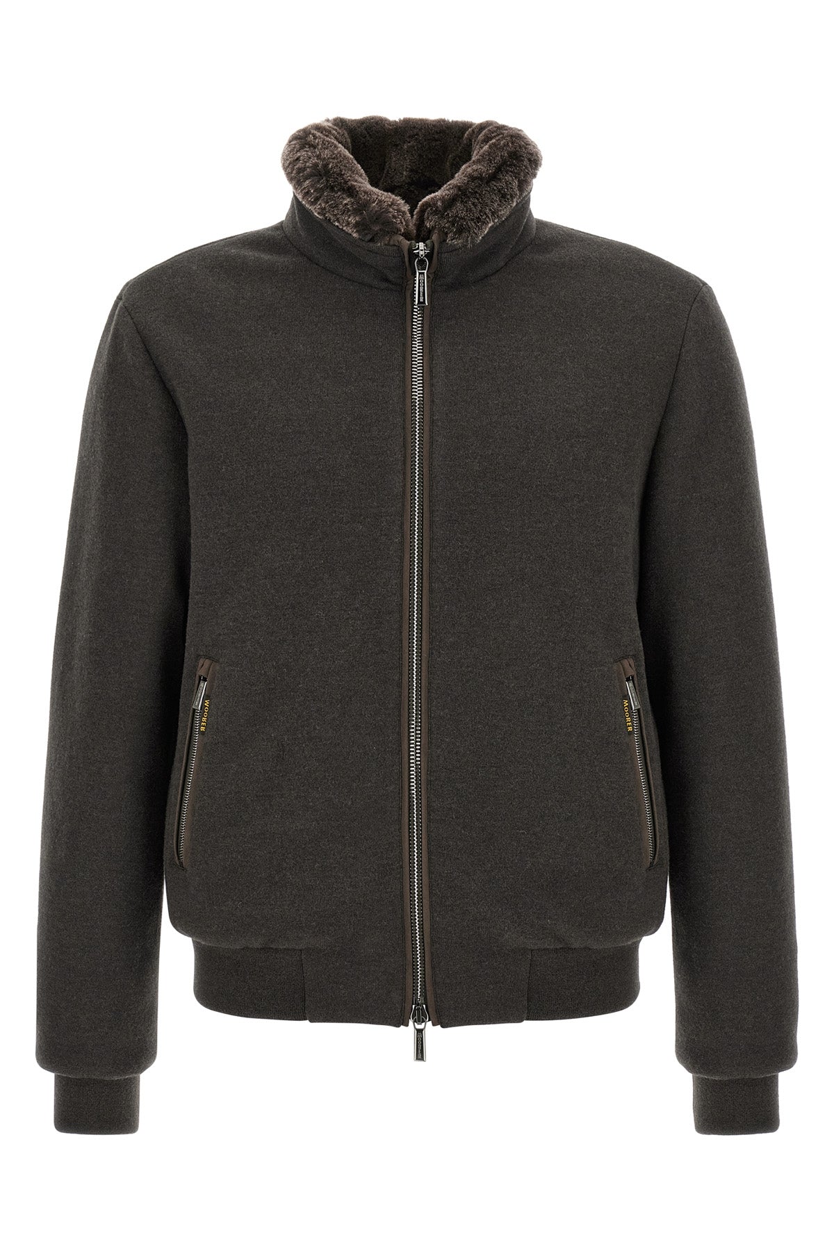 moorers acqua bellati-mrw  boudin quilted goose down hybrid bomber jacket (