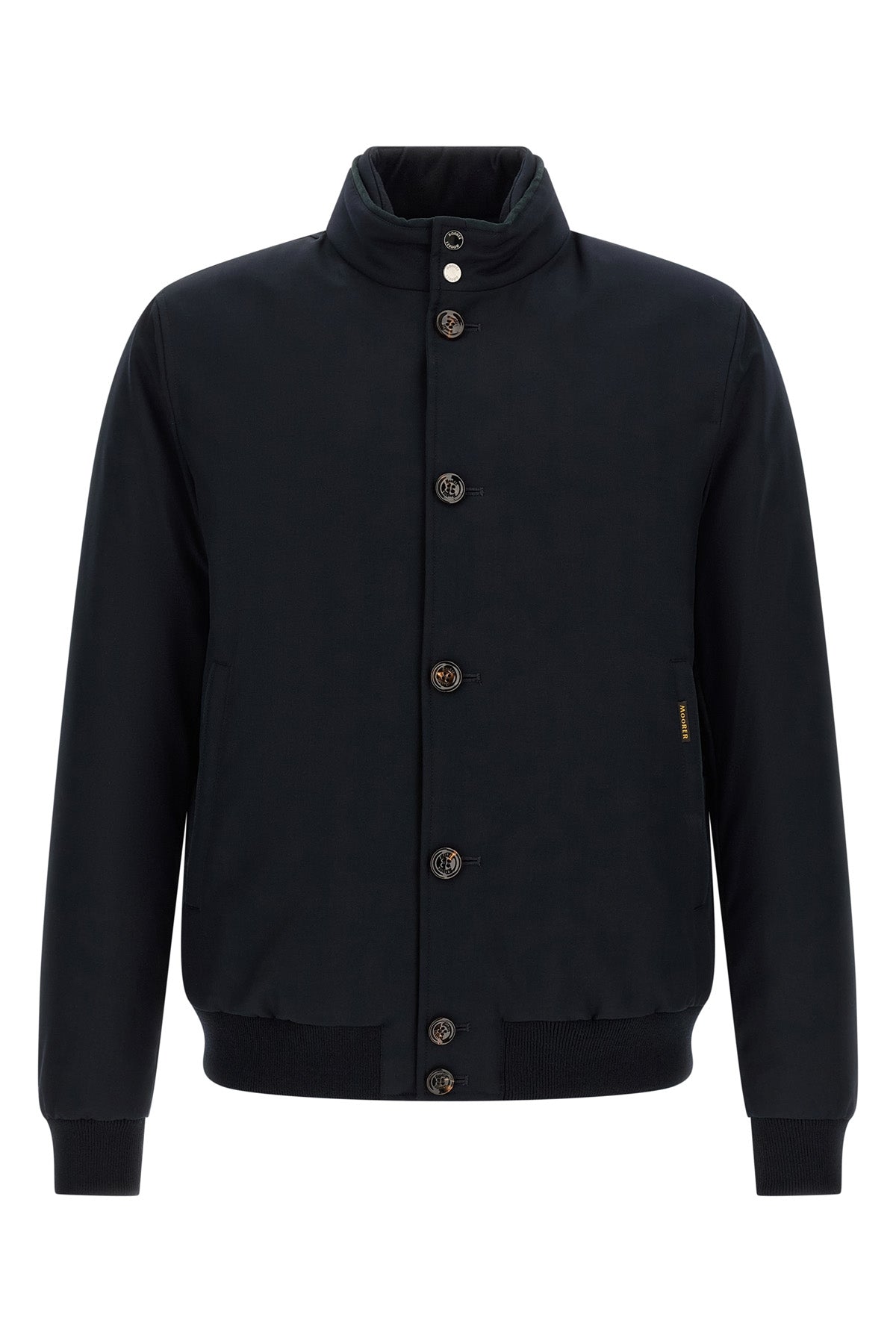 janos bomber jacket - acqua line (2 umbrellas) in waterproof and windproof-e