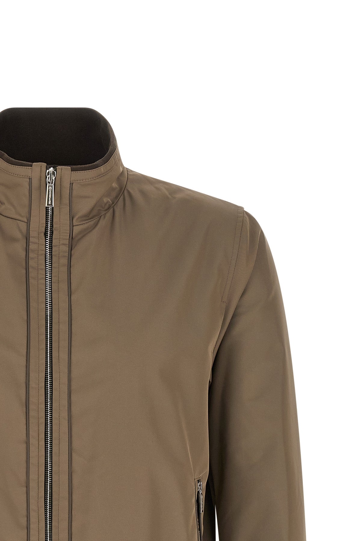 manetti-wk bomber jacket in slightly water-repellent fabric