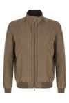 manetti-wk bomber jacket in slightly water-repellent fabric