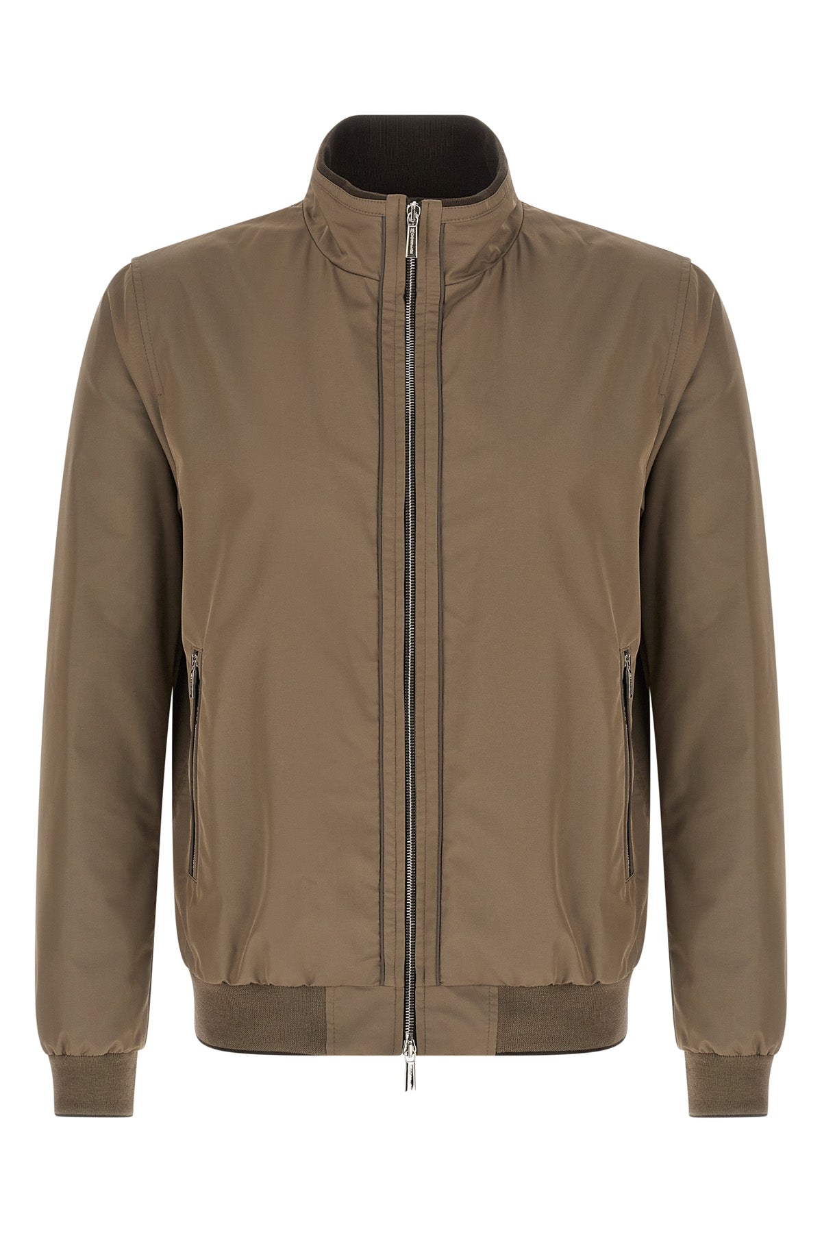 manetti-wk bomber jacket in slightly water-repellent fabric