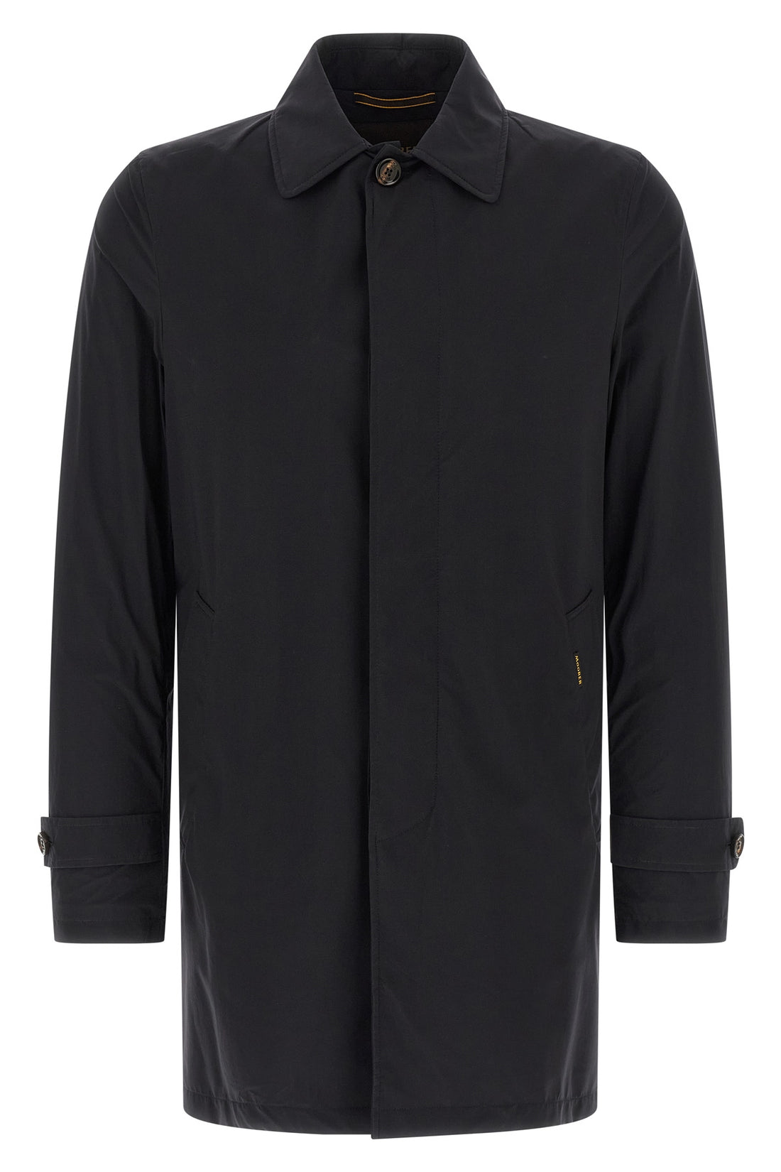 MOORER 48 vittor-ac trench coat in water-repellent resinated bielastic fabric