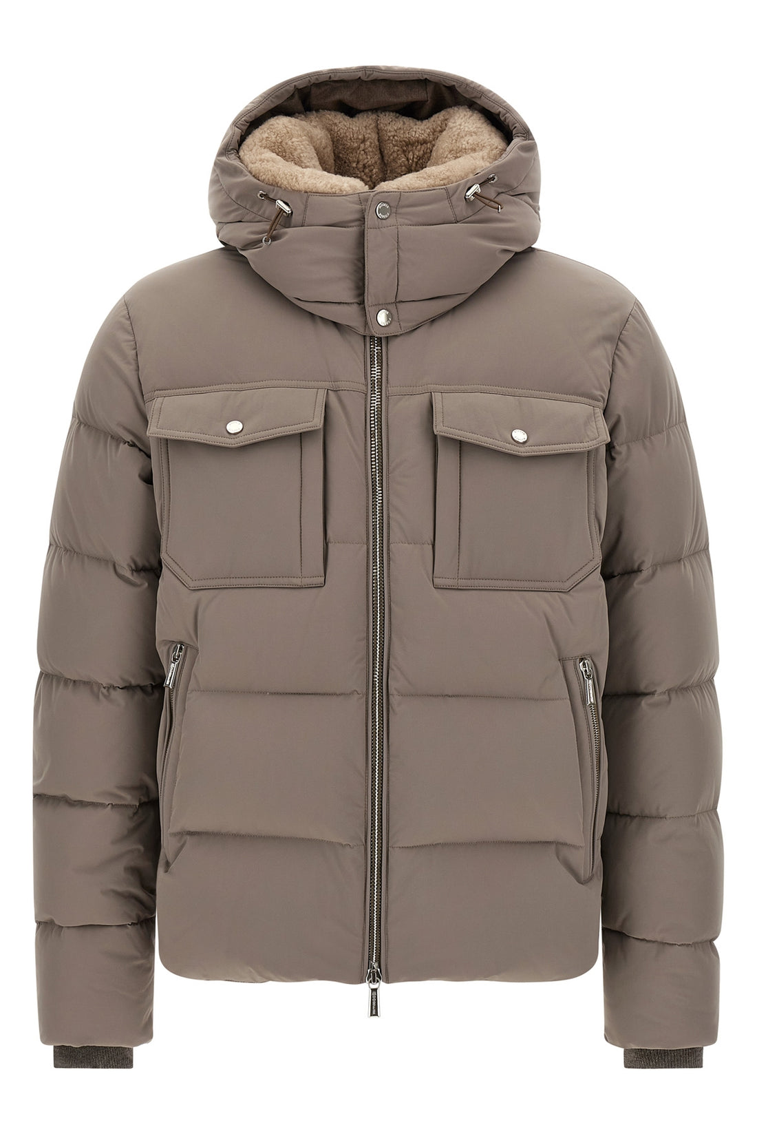 MOORER 48 alarick bomber jacket - acqua line (1 umbrella)