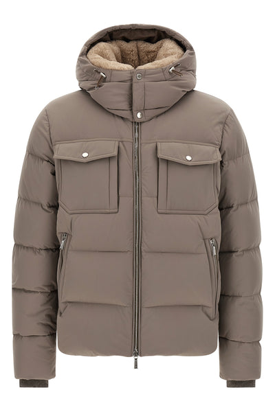alarick bomber jacket - acqua line (1 umbrella)