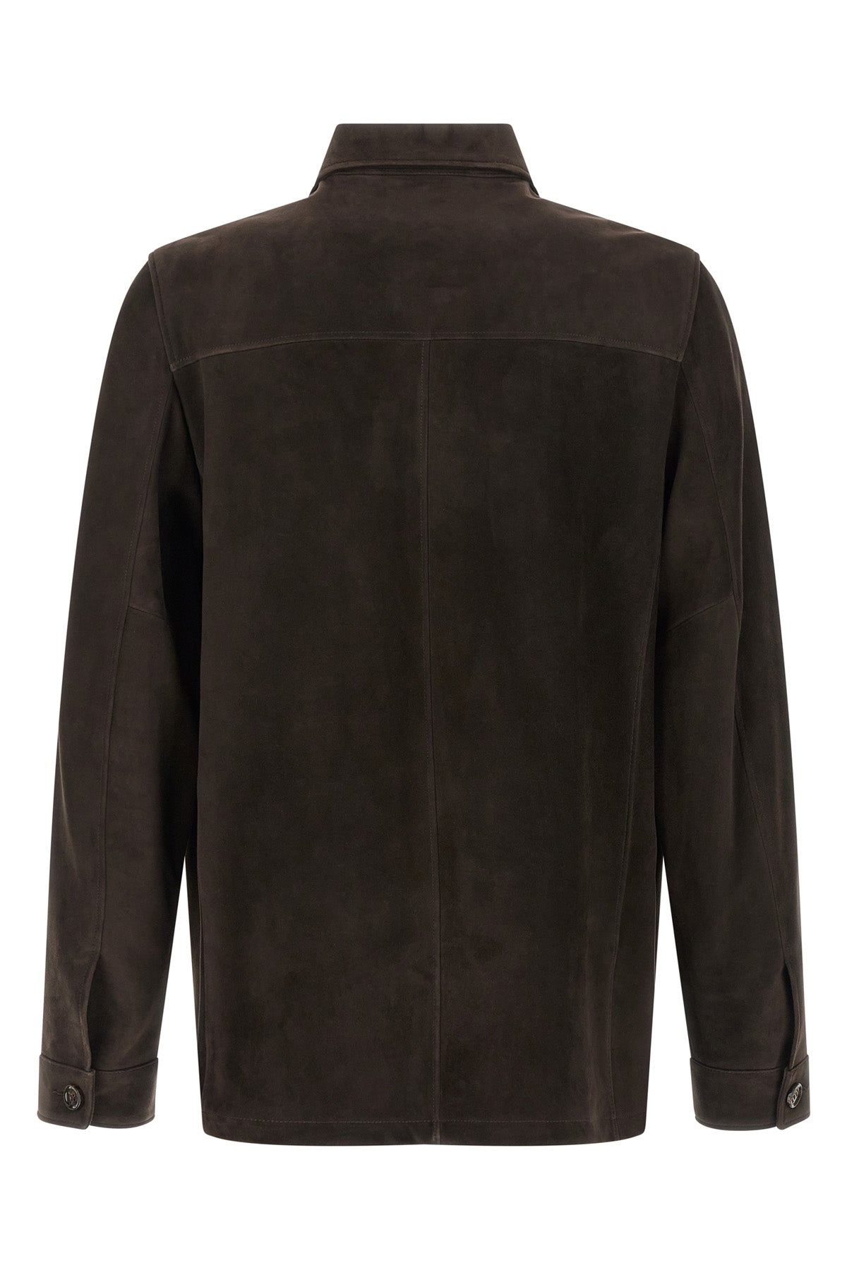 suede klaus overshirt