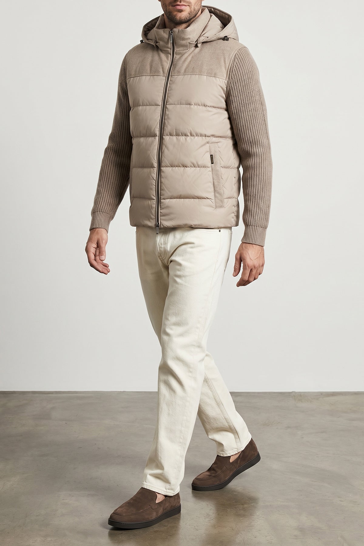 allori quilted fabric jacket