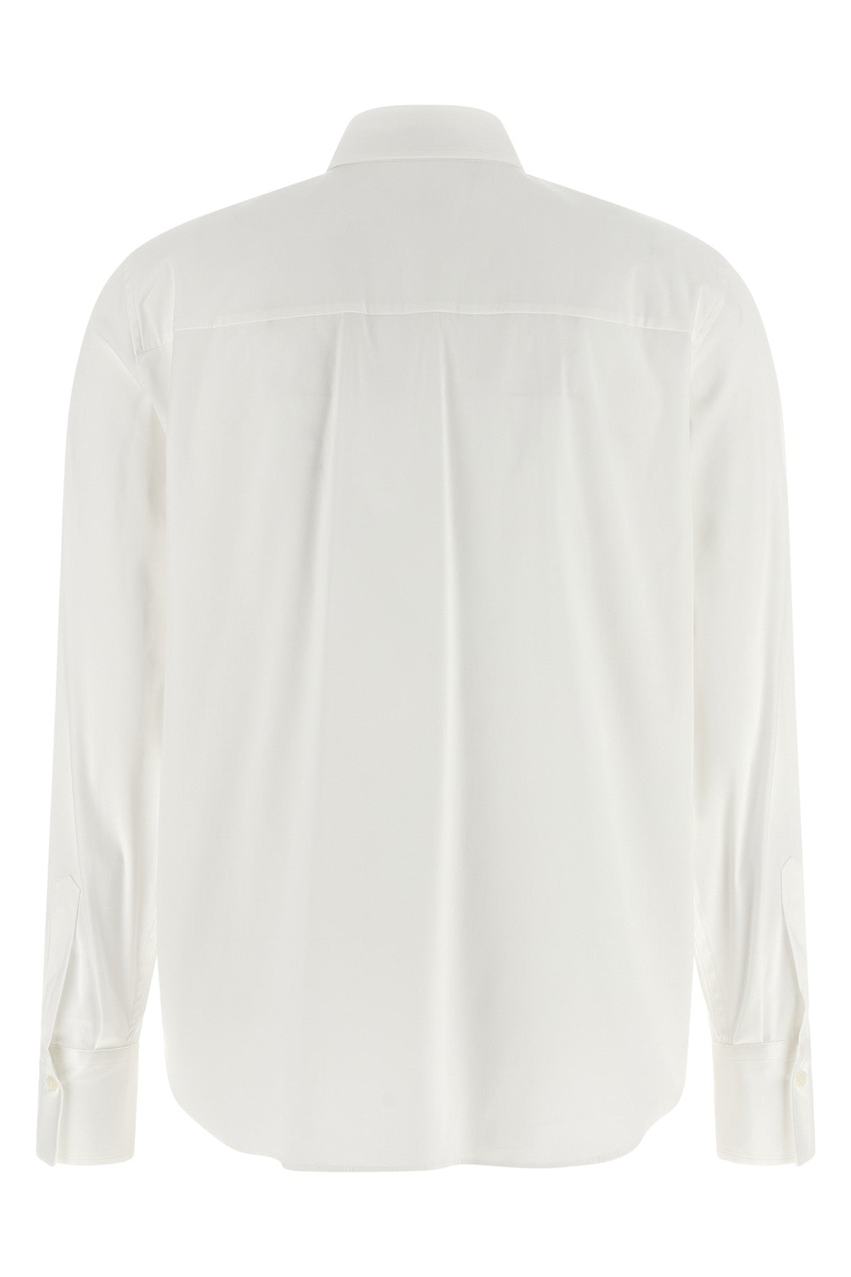 stretch cotton poplin shirt