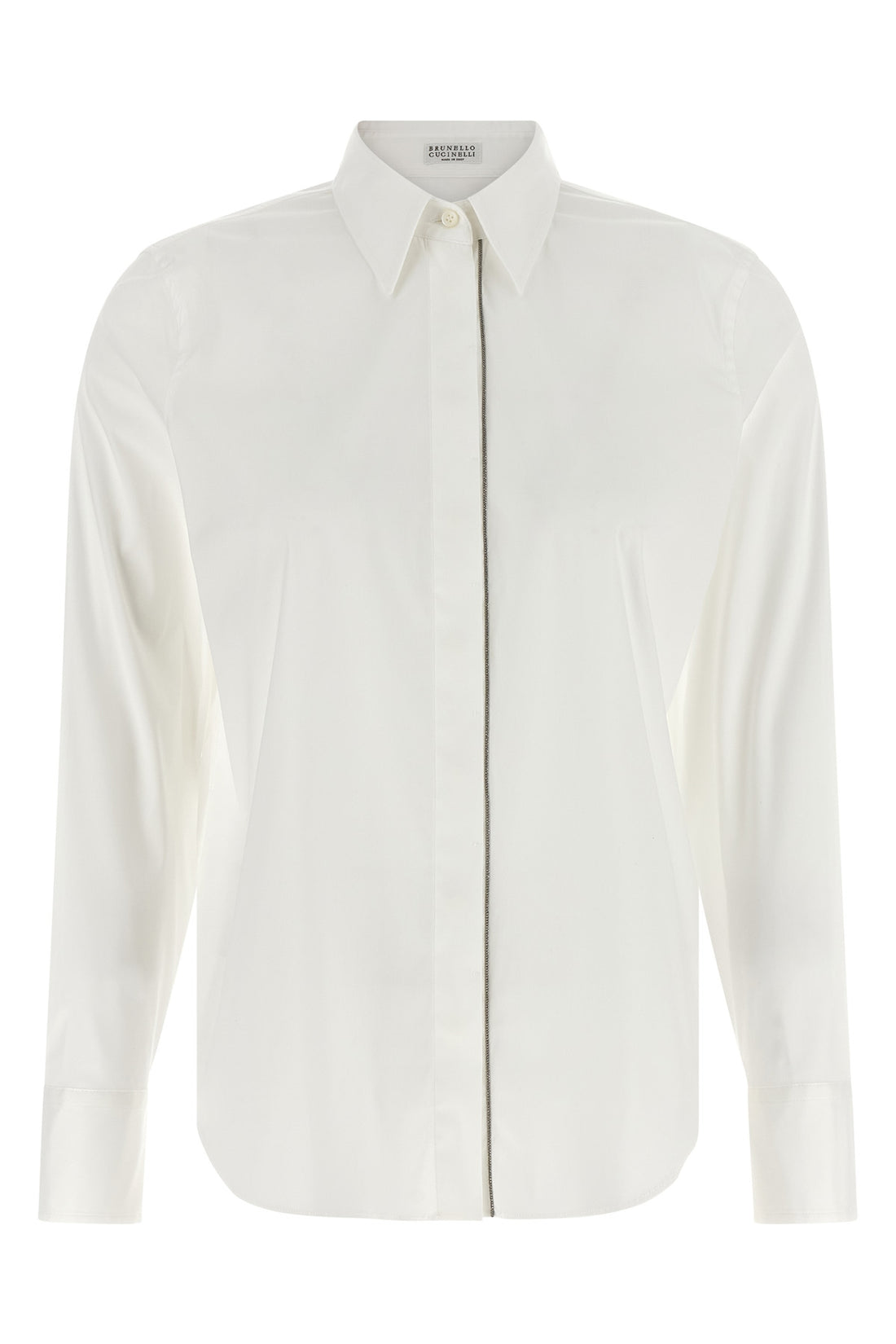 BRUNELLO CUCINELLI M stretch cotton poplin shirt