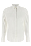 stretch cotton poplin shirt