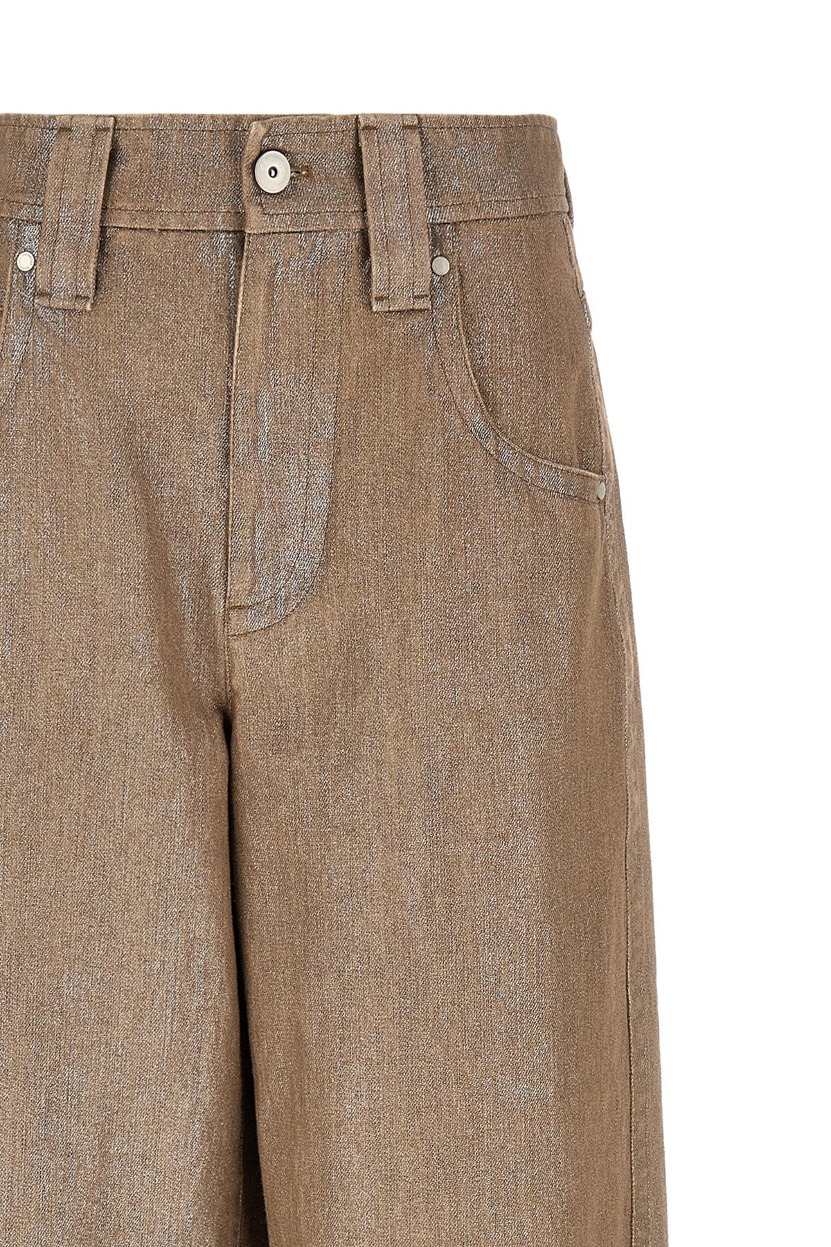 brunello cucinellis baggy jeans redefine casual wear through a slightly round