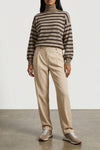 baggy pull-on stretch cotton cover trousers