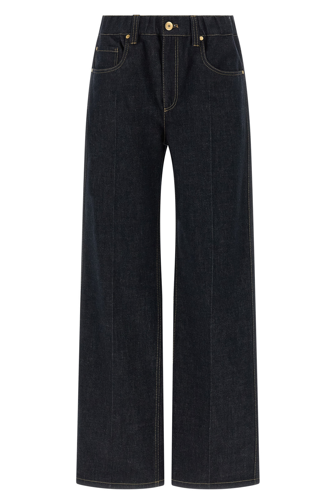 BRUNELLO CUCINELLI 34 the contemporary pull-on no fade denim jeans