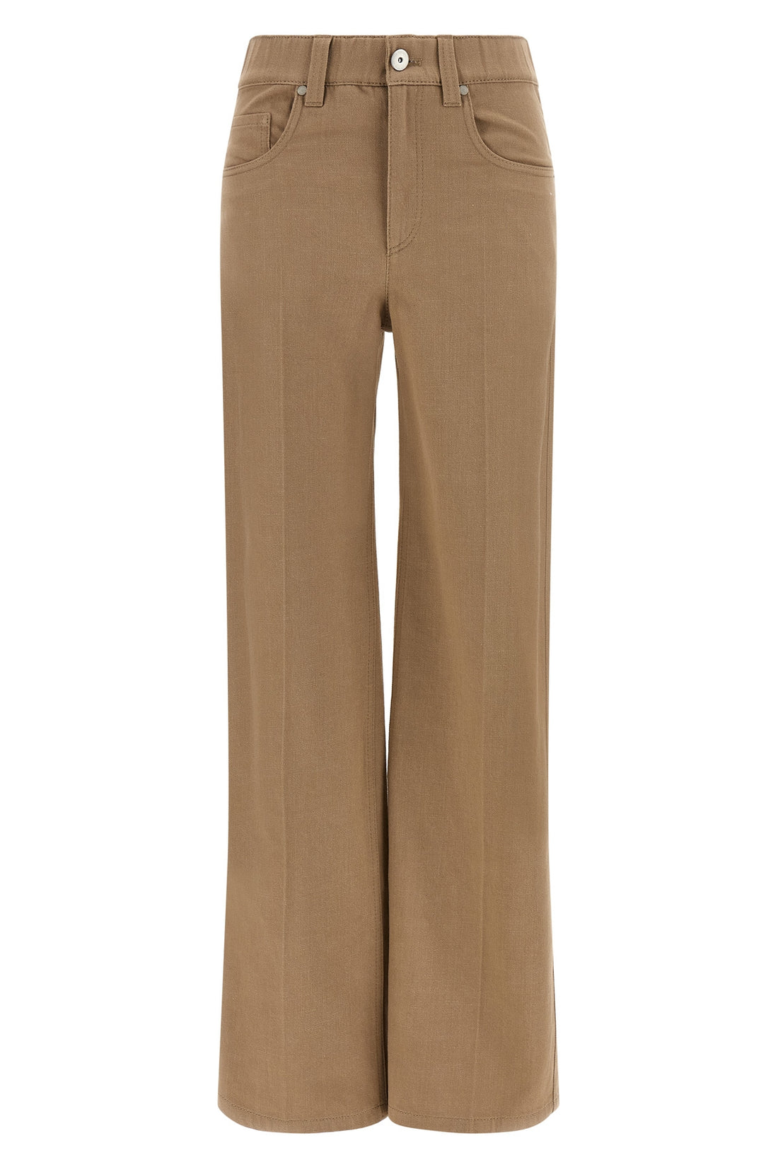 BRUNELLO CUCINELLI 38 the contemporary pull-on jeans in garment-dyed cotton denim