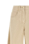 the wide barrel cotton and linen blend corduroy pants