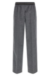 velour wool pants