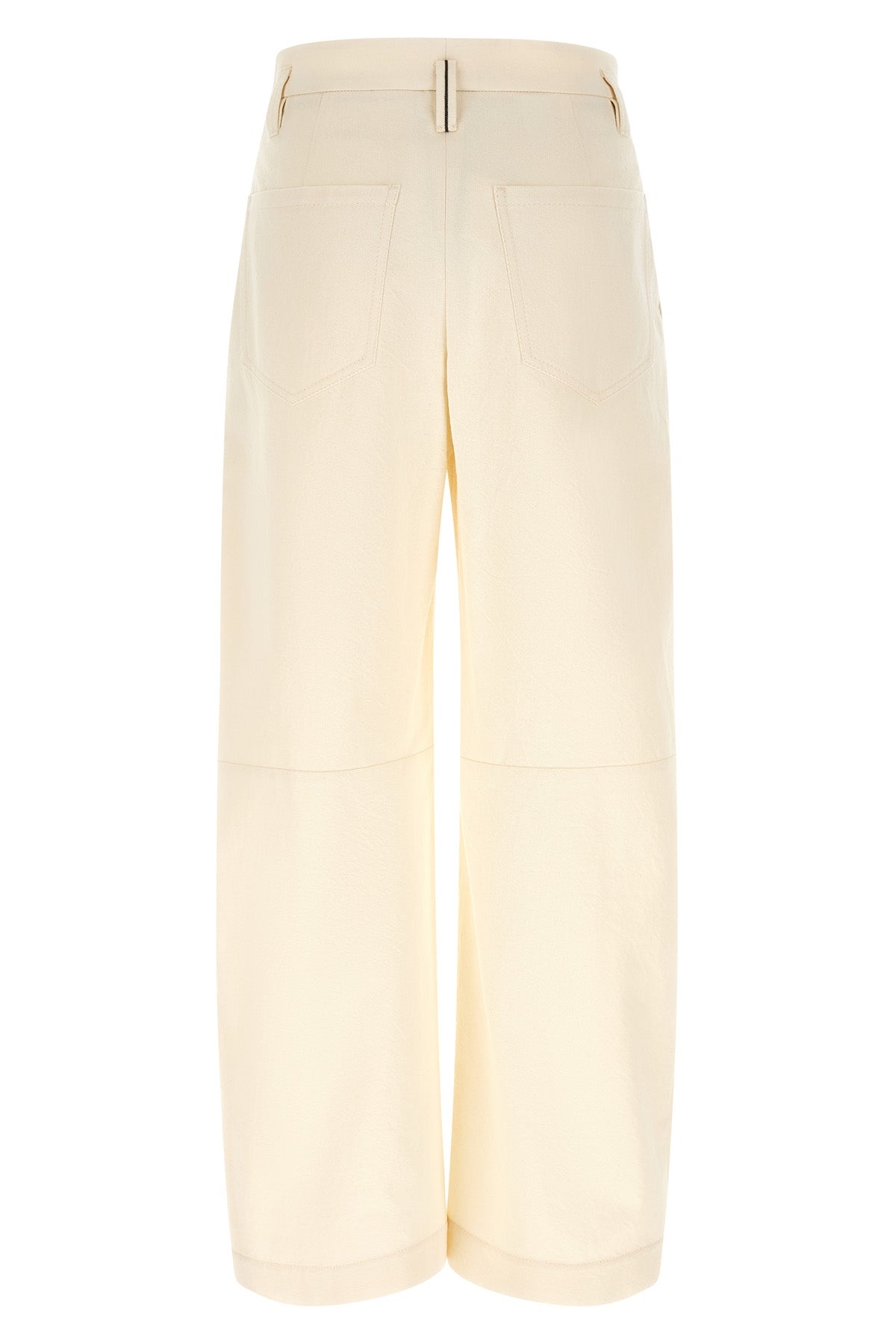 brunello cucinelli cotton and wool blend trousers set new standards of everyday