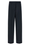 workwear-inspired tailored kid mohair pants