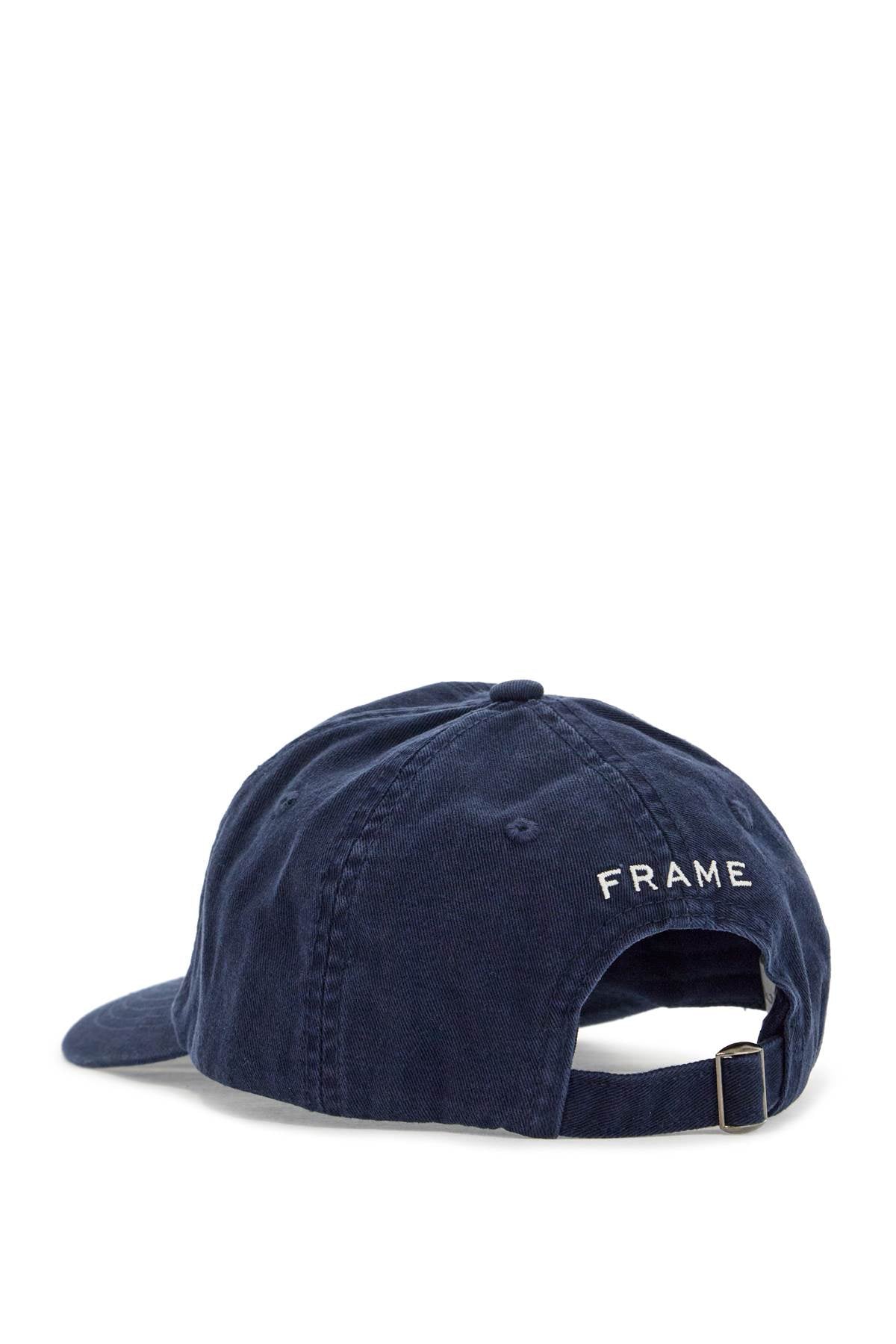 baseball cap with embroidered logo