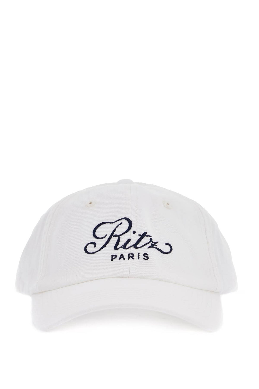 baseball cap with embroidered logo