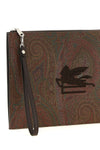 the etro essential arnica clutch defines the contemporary design of accessorie