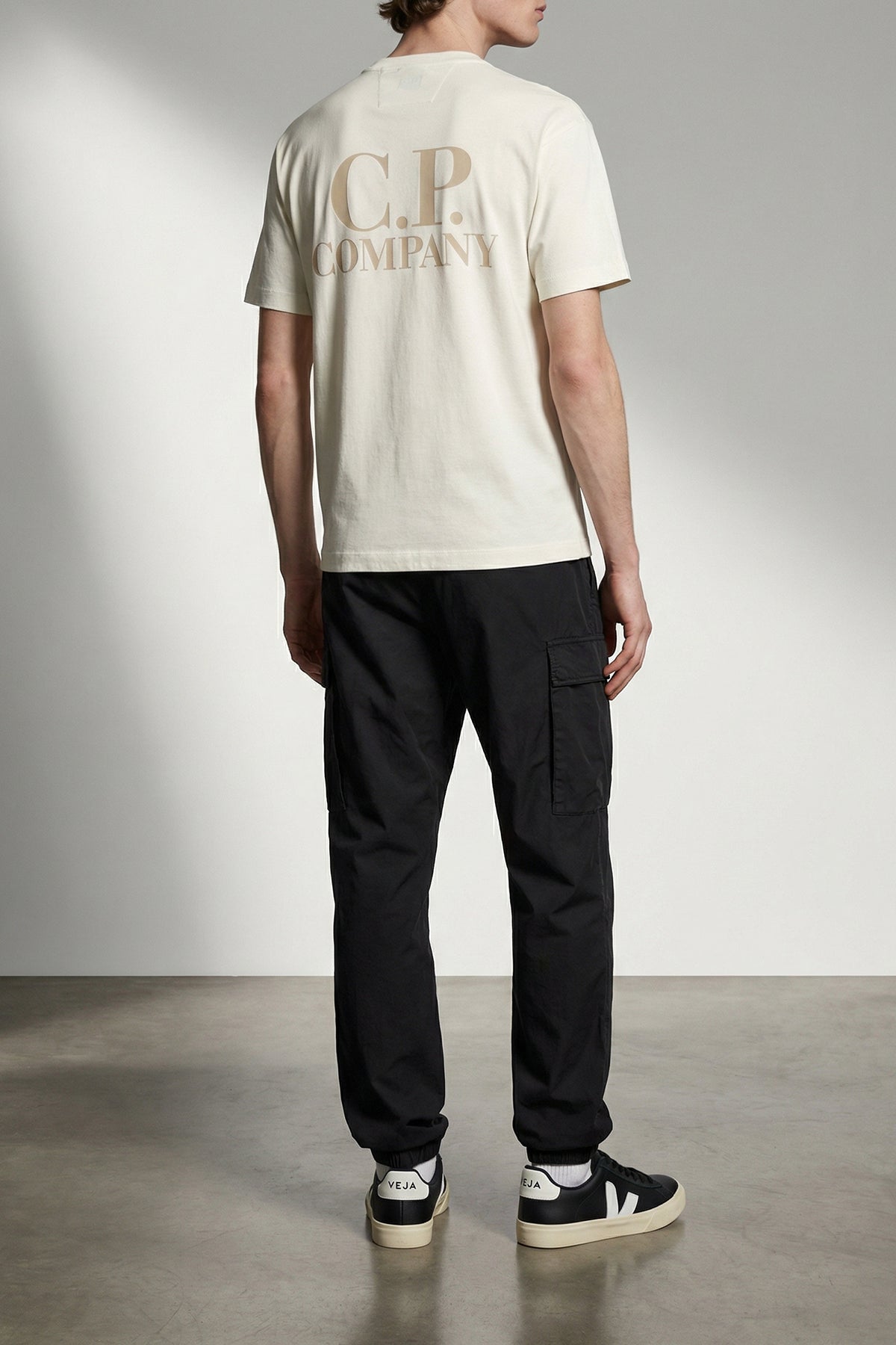 41 wrinkled-effect cotton pants