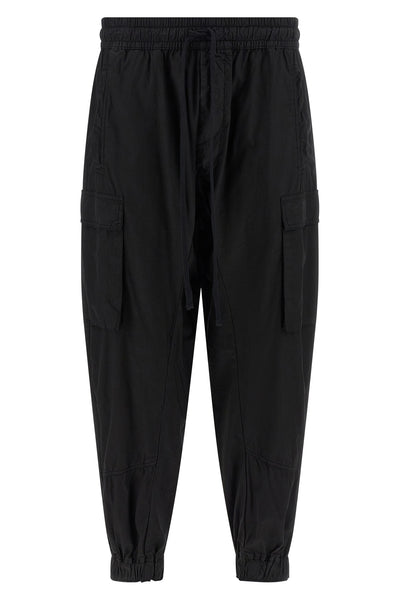 41 wrinkled-effect cotton pants
