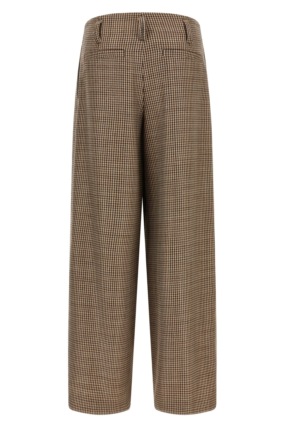 BRUNELLO CUCINELLI 36 prince of wales patterned virgin wool pants woven