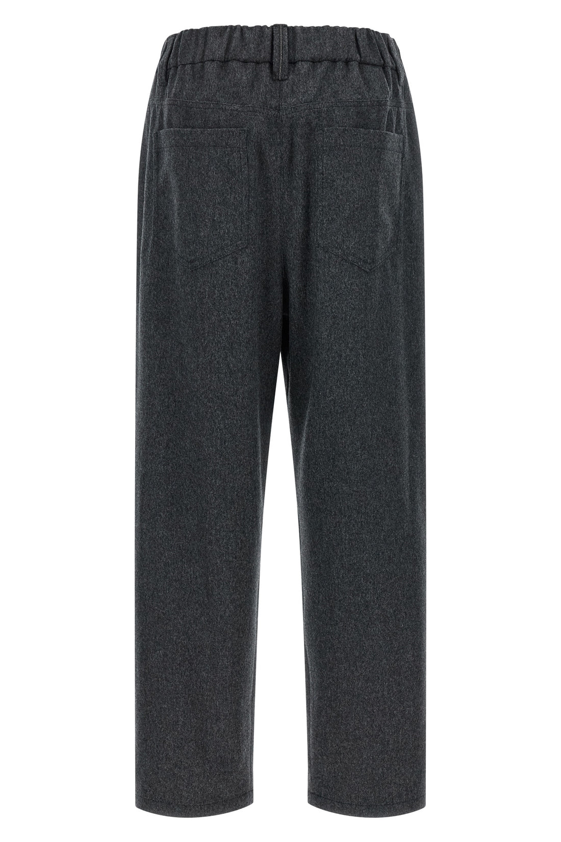 BRUNELLO CUCINELLI 42 mélange wool pants
