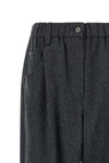 mélange wool pants