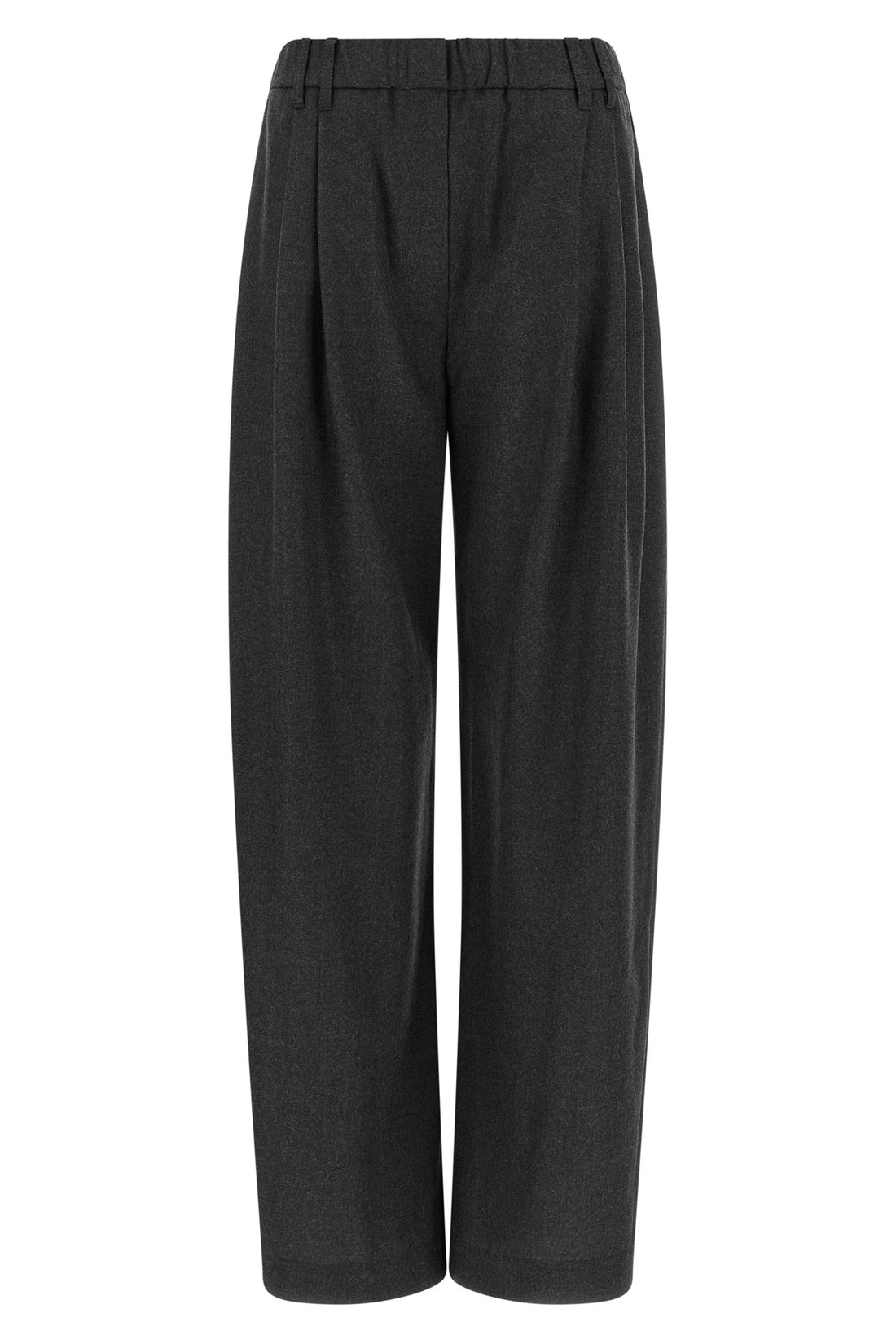 BRUNELLO CUCINELLI 36 mélange wool trousers