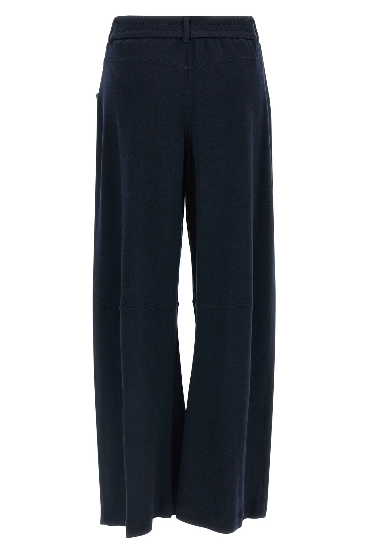 light cotton and silk blend trousers