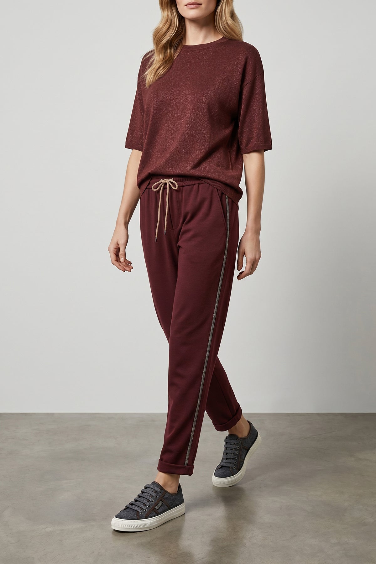 brunello cucinellis track joggers reinterpret leisure clothing