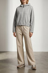 brunello cucinellis grey mélange hoodie redefines everyday luxury through a str